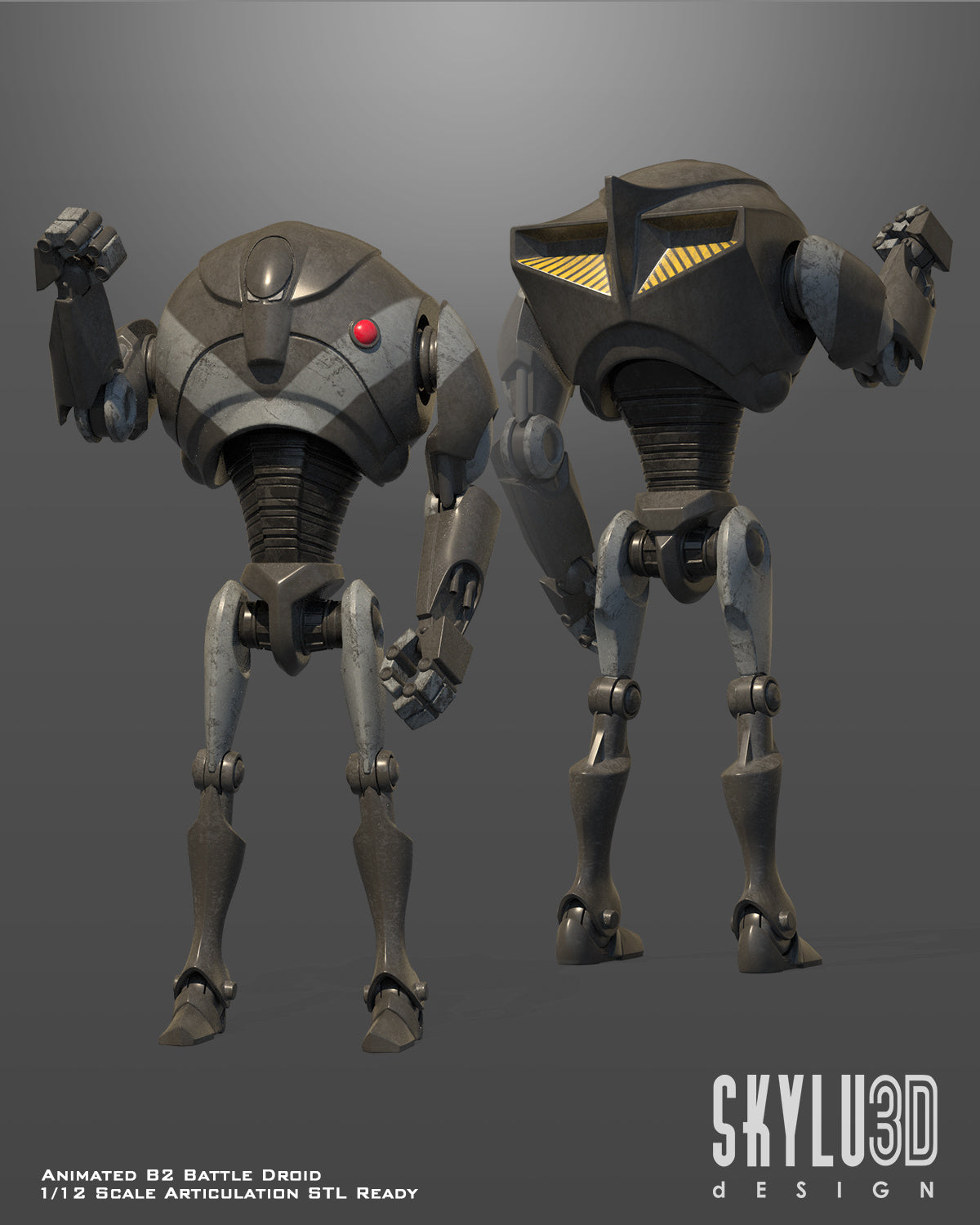 Animated B2 Droid