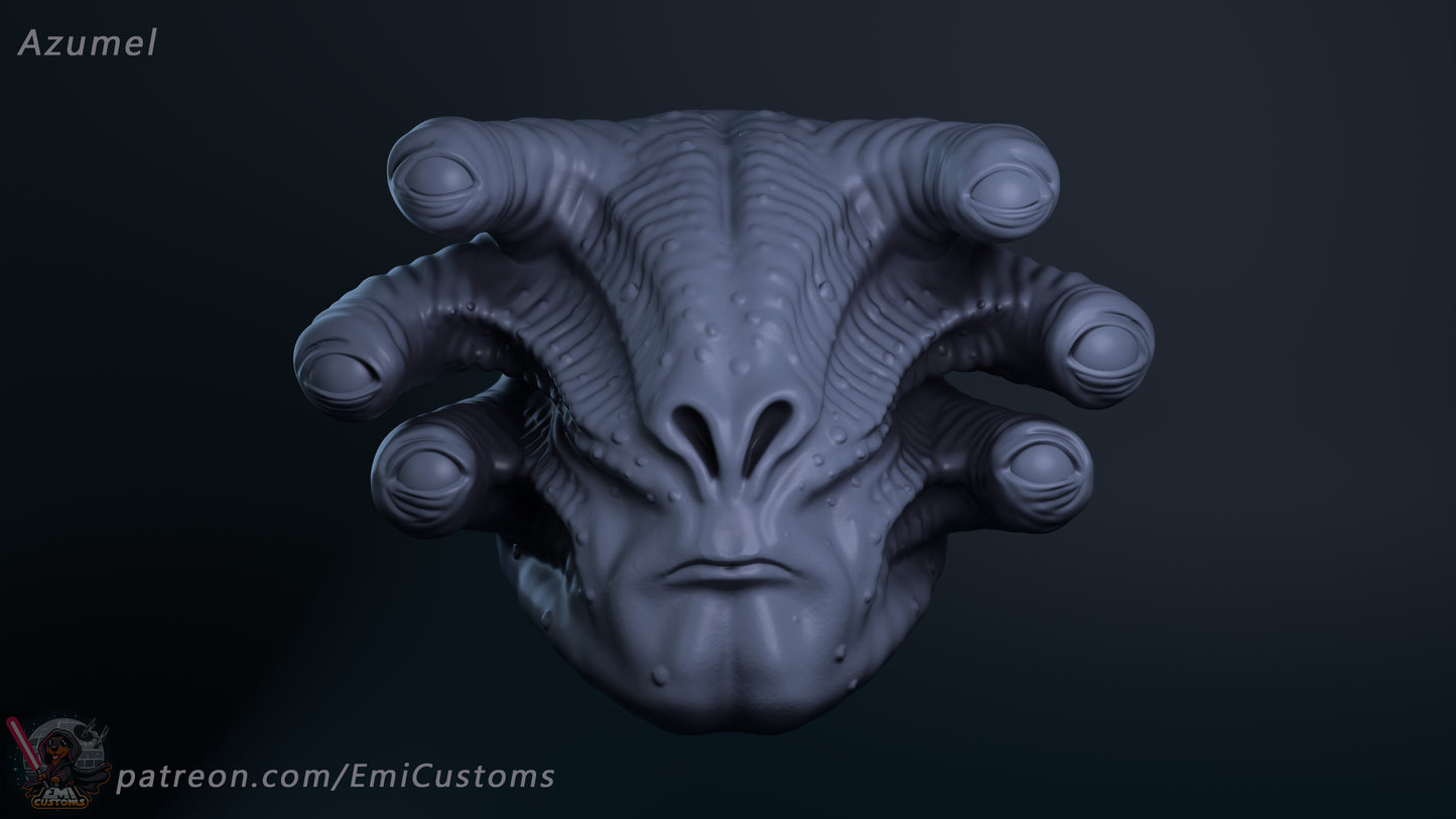 Azumel Head Sculpt