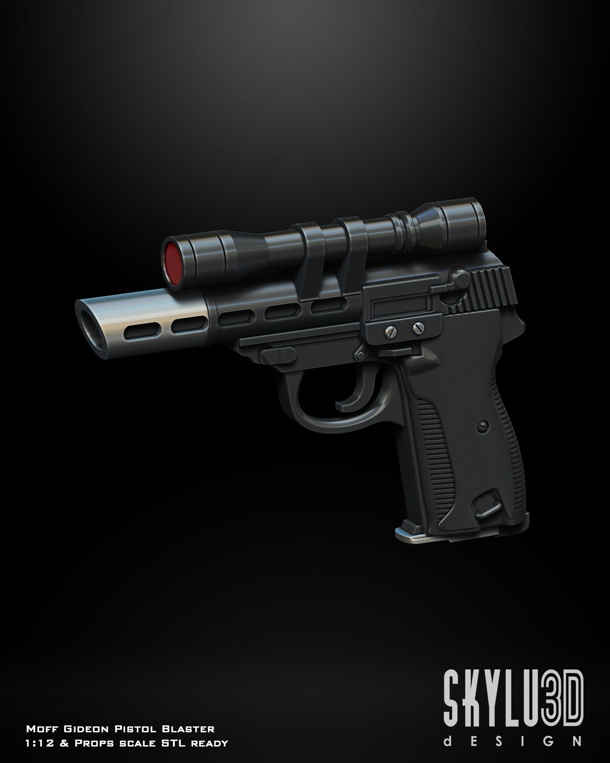 Moff Gideon Blaster