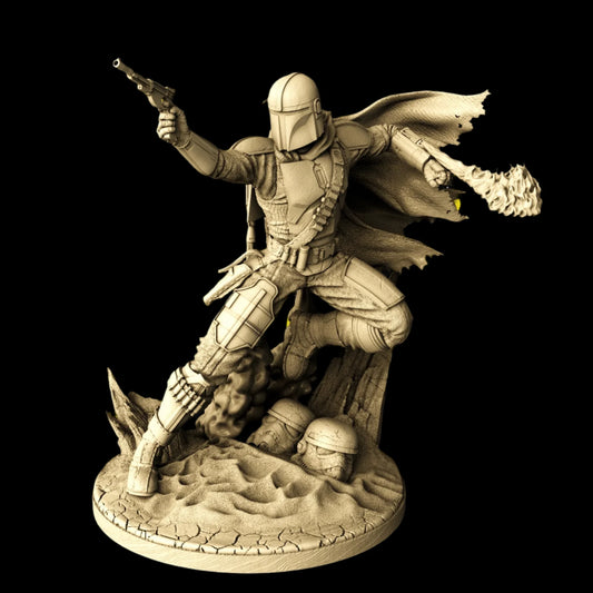Mando Statue Statues – Forcecreators