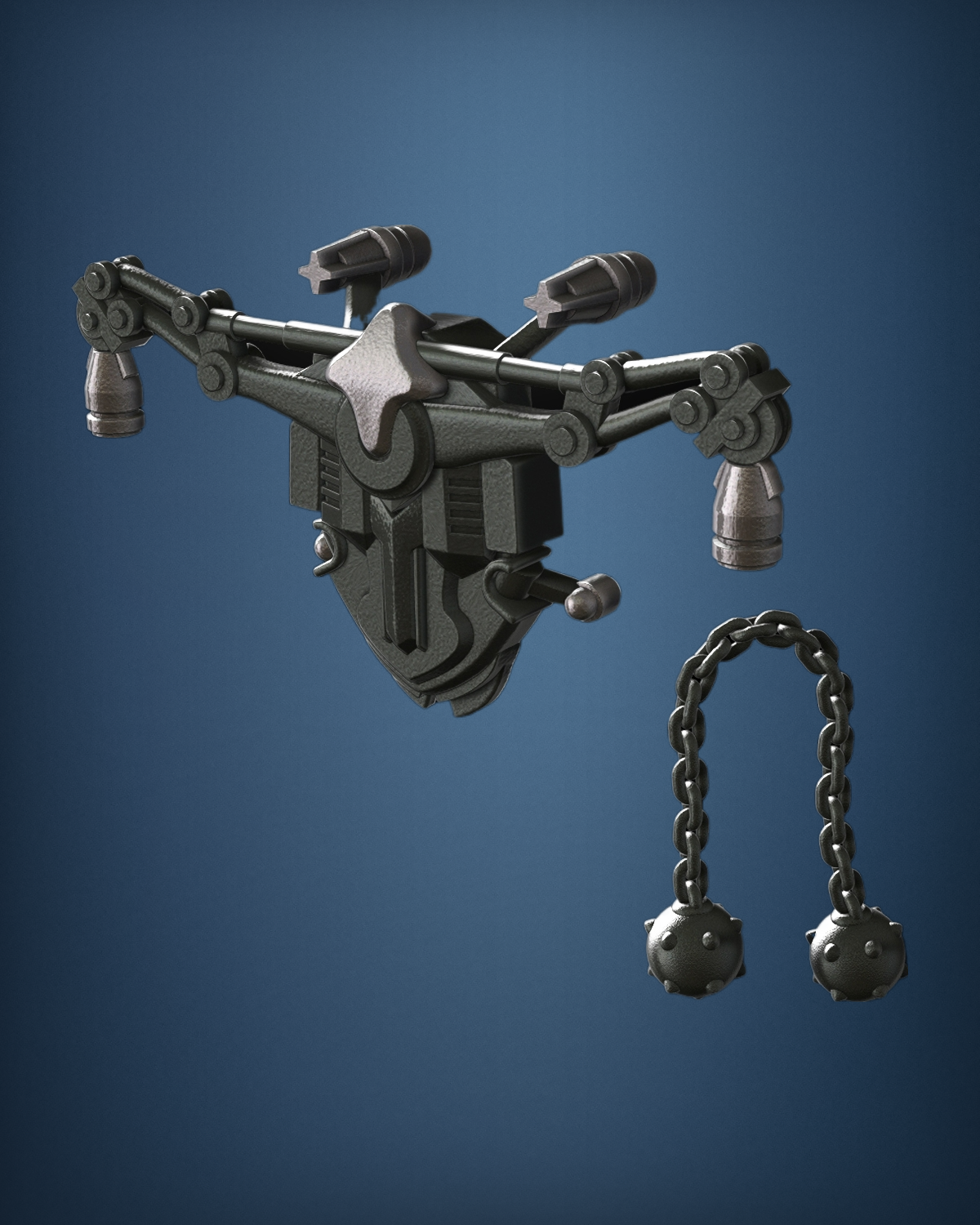 Jetpack & Mace Ball Chain