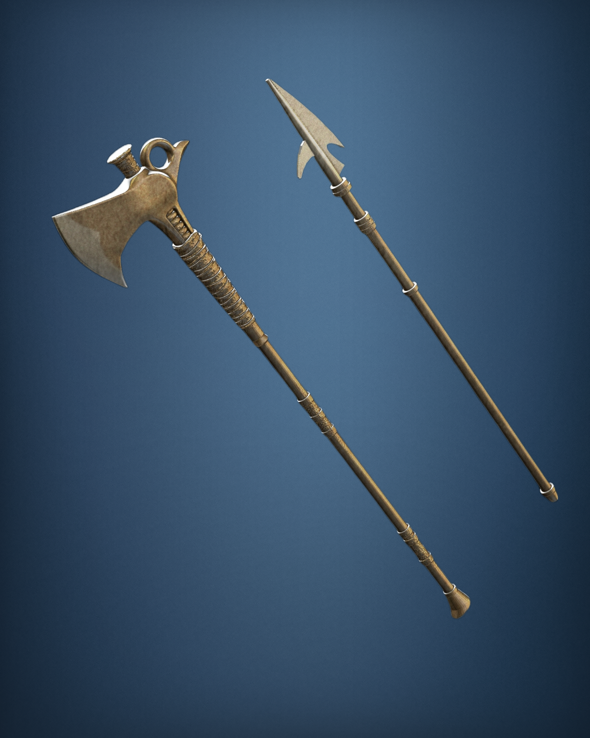 Expanded Universe Sentinel Axe & Spear