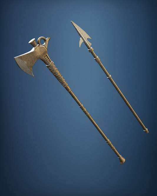 Expanded Universe Sentinel Axe & Spear