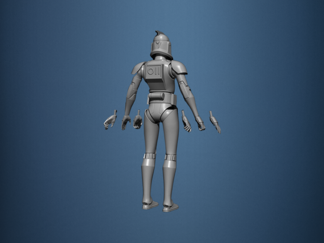 Phase 1 Animated trooper